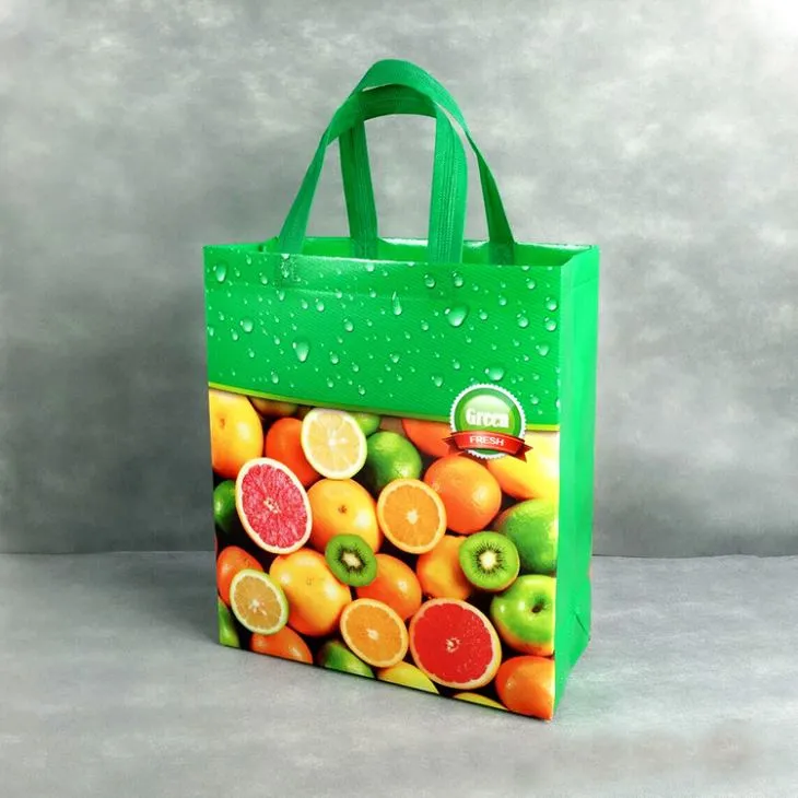 چاپ سفارشی کیسه غیر بافته شده غیر اولتراسونیک بازیافتی